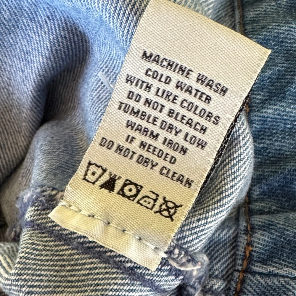Velvet Heart Blue Denim Vest with Button Accents - Picture 7 of 8